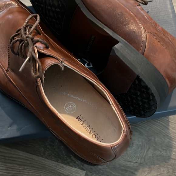 Like New Florsheim Alverson Brown Leather Dress Shoes size 11 - Picture 3 of 6